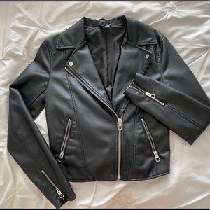 H&M leather jacket